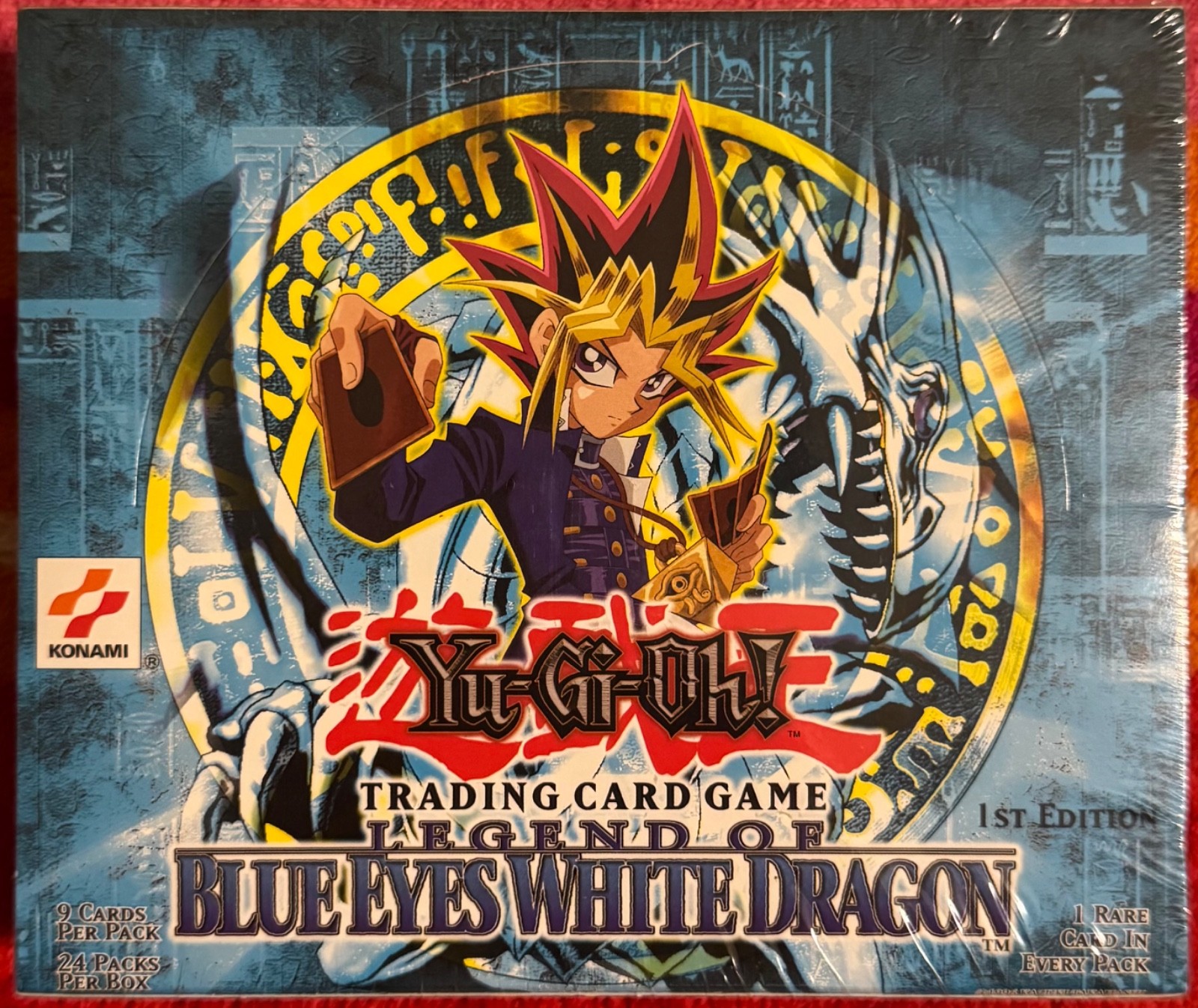 Yu-Gi-Oh - Legend of Blue Eyes White Dragon - 1st Edition NA Retail Booster Box Yu-Gi-Oh - Legend of Blue Eyes White Dragon - 1st Edition NA Retail Booster Box