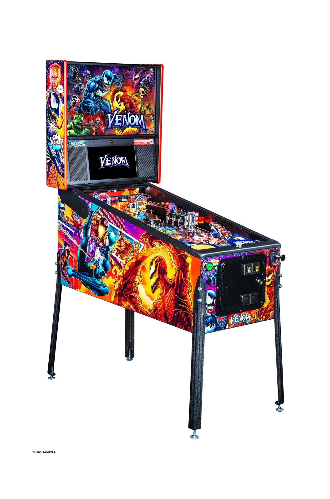 Full Size Coin-Op Premium Pinball Venom - Fully Assembled no Assembly Required