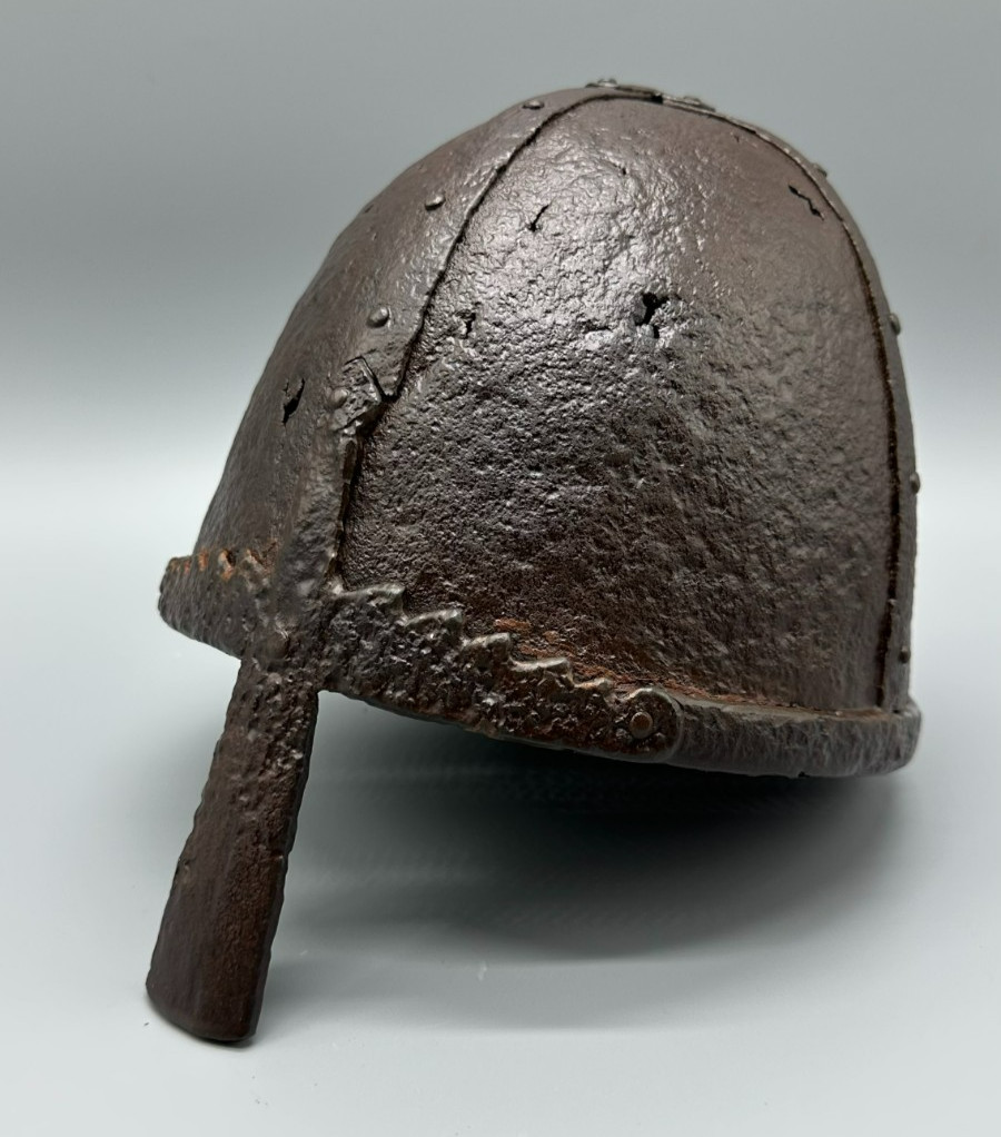 Authentic Restored 11th-12th Century Norman Viking Helmet – Museum Grade Authentic Restored 11th-12th Century Norman Viking Helmet – Museum Grade