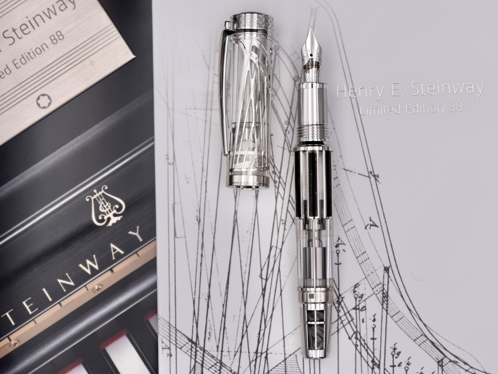 MONTBLANC 2014 Patron of Art Henry E. Steinway Artisan Limited Edition 88 111836 MONTBLANC 2014 Patron of Art Henry E. Steinway Artisan Limited Edition 88 111836