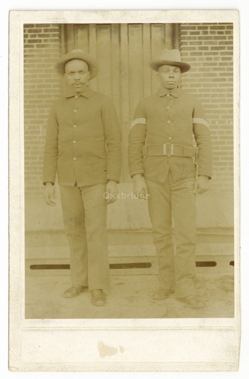 Rough Rider Buffalo Soldier 1898 Spanish War Cabinet Card African American Rough Rider Buffalo Soldier 1898 Spanish War Cabinet Card African American