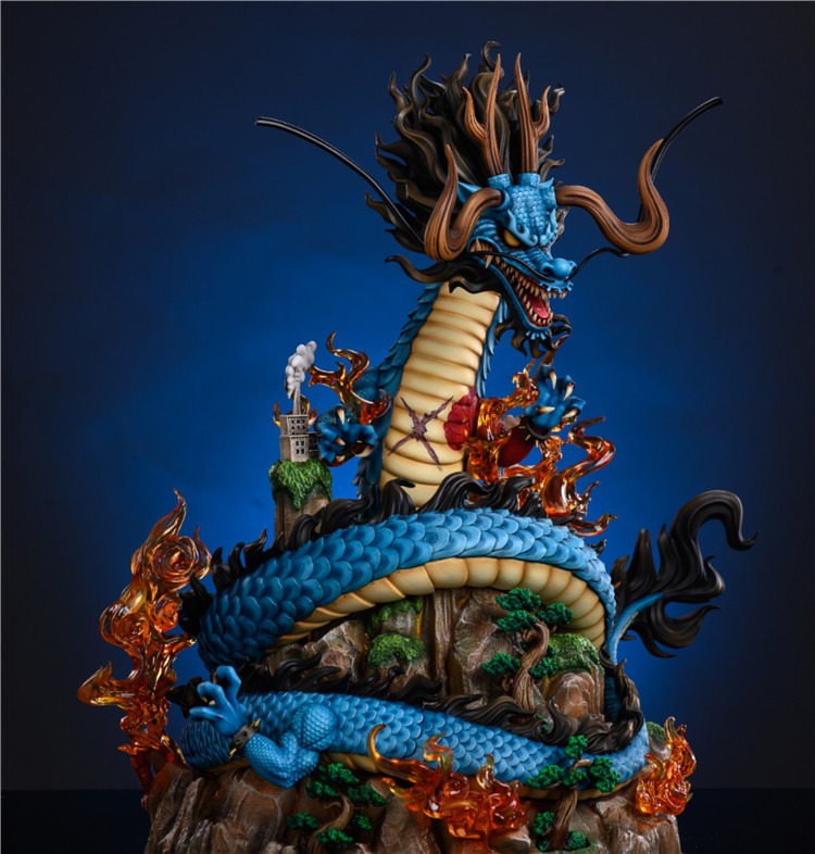 YaYa Studios One Piece Kaido 60CM Resin Model Painted Statue In Stock Dragon YaYa Studios One Piece Kaido 60CM Resin Model Painted Statue In Stock Dragon