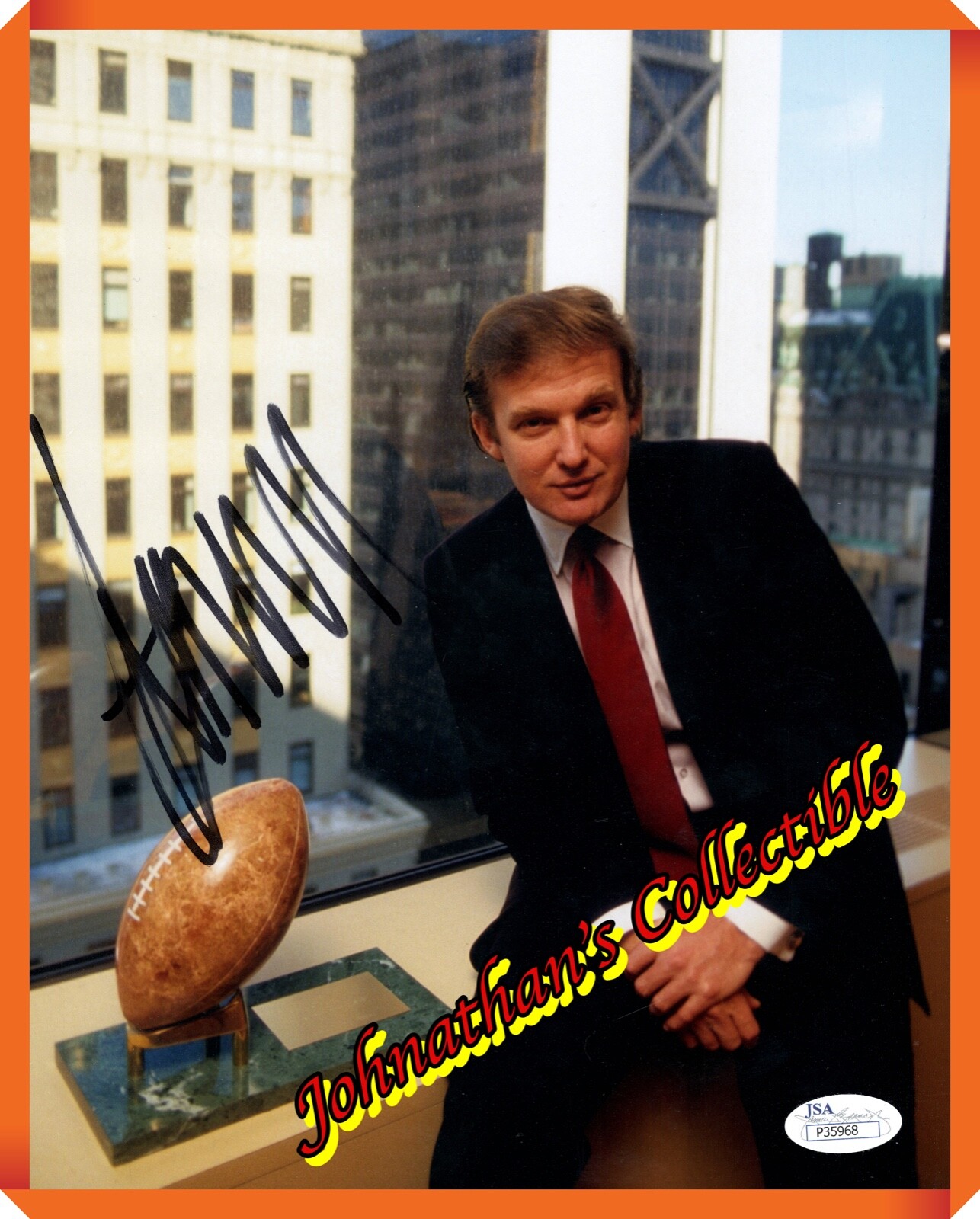 JC&C - Donald Trump Autograph Signed Color Photograph - Certified by JSA JC&C - Donald Trump Autograph Signed Color Photograph - Certified by JSA