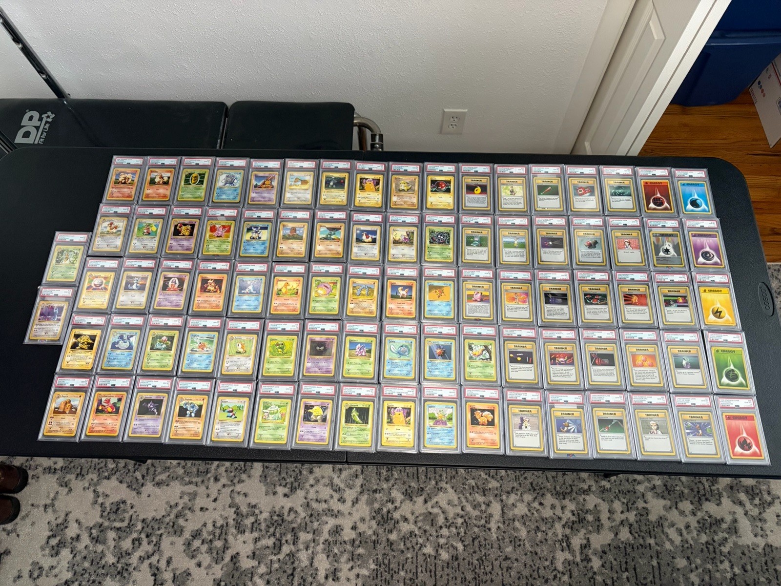 1999 Pokemon Shadowless PSA 10 Complete Non Holo Rare Uncommon Common 87 Cards 1999 Pokemon Shadowless PSA 10 Complete Non Holo Rare Uncommon Common 87 Cards