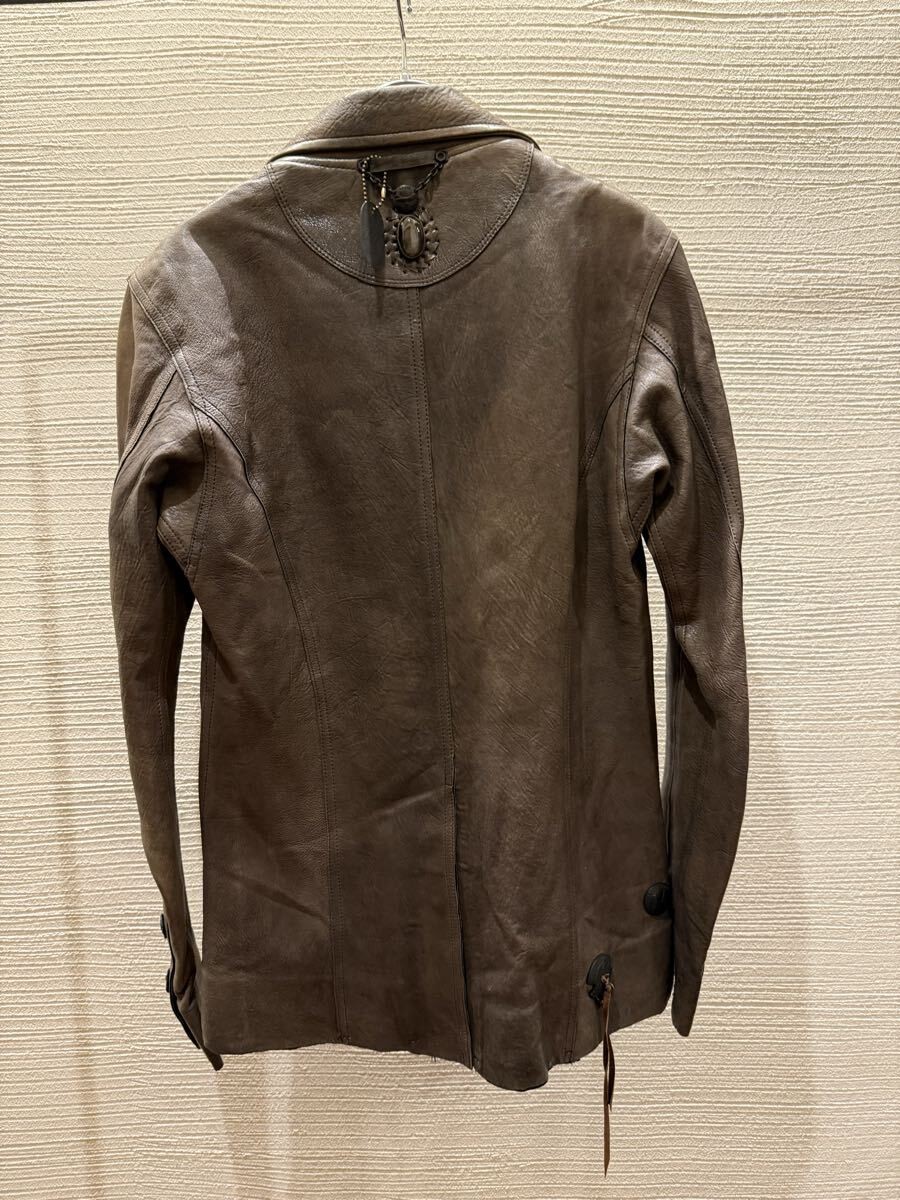 00S 14Th Addiction Leather Tailored Jacket 00S 14Th Addiction Leather Tailored Jacket