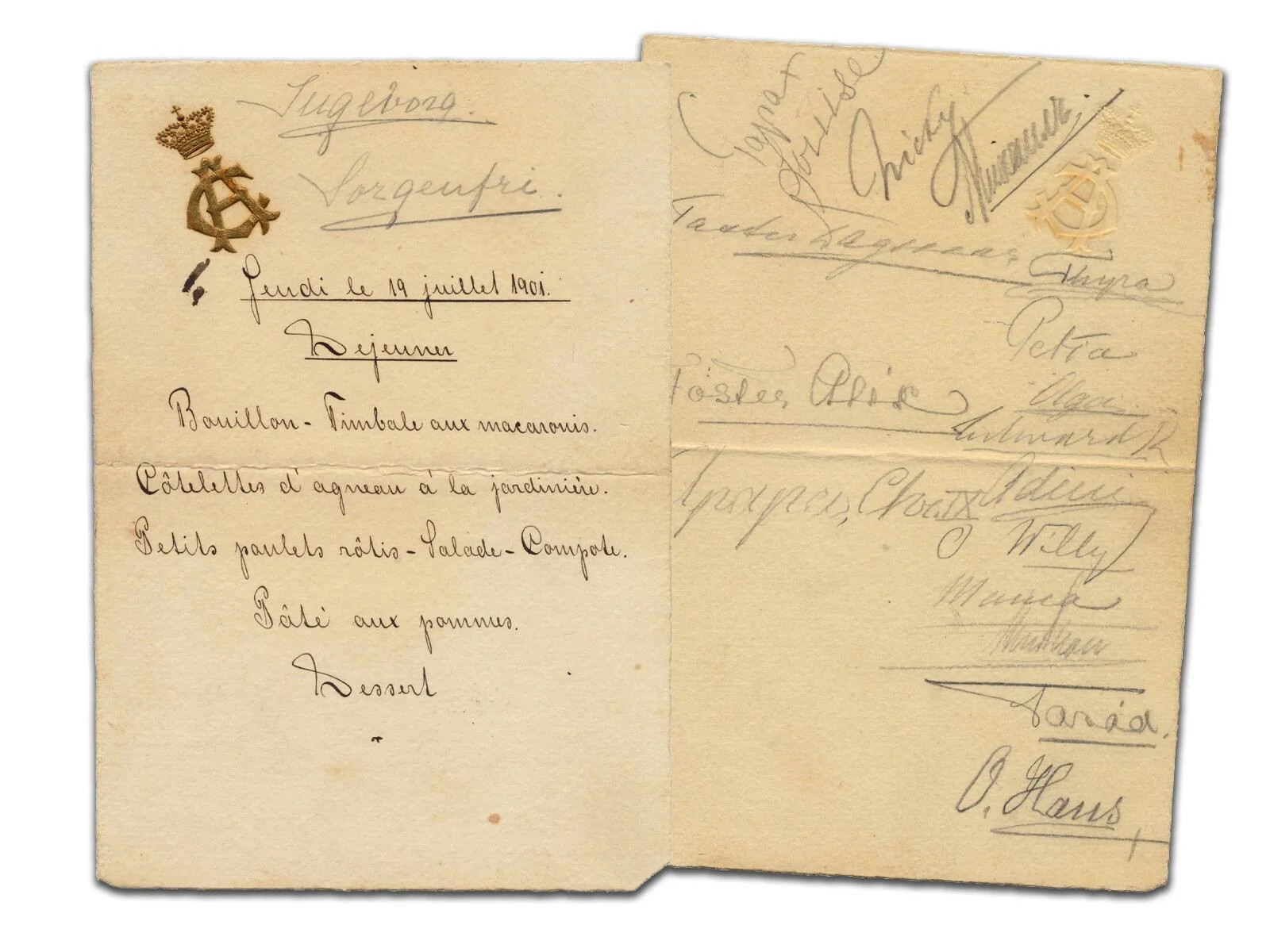 European Royalty autographs including Tsar Nicholas II & King Edward VII European Royalty autographs including Tsar Nicholas II & King Edward VII