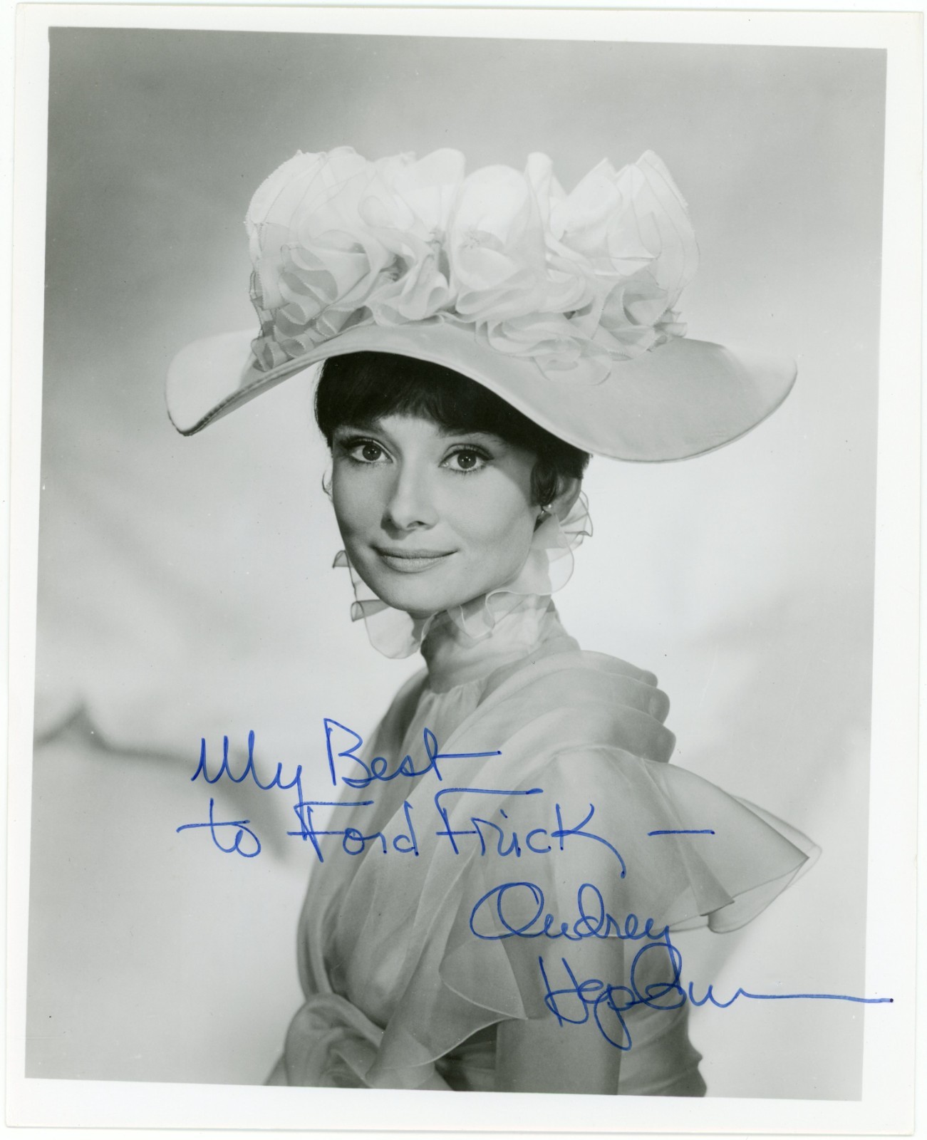 Audrey Hepburn – Signed Vintage Photograph
