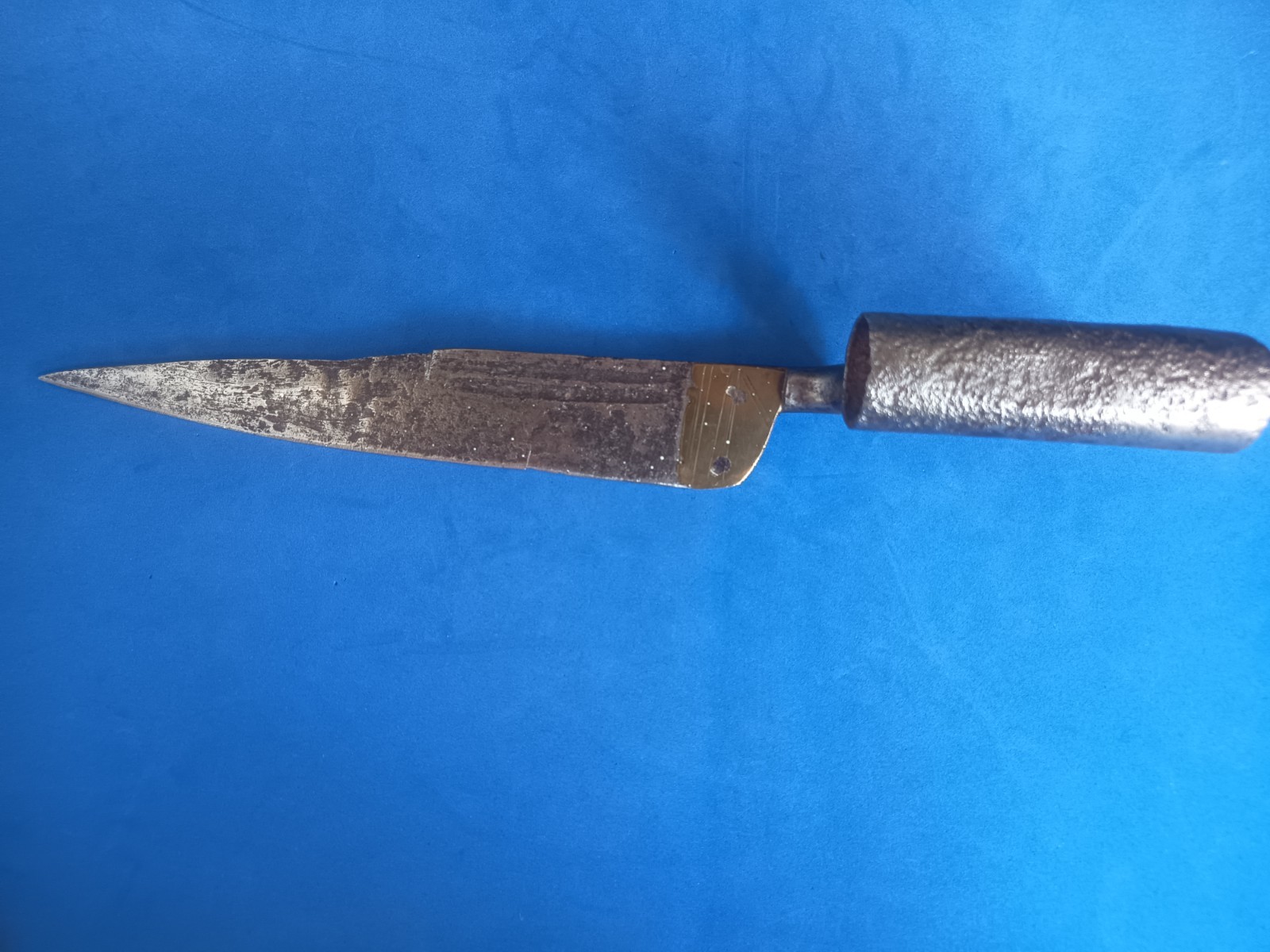 KNIFE BAYONET ANTIQUE COLLECTABLE & SCABBARD CENTURY SPANISH siglo XVIII KNIFE BAYONET ANTIQUE COLLECTABLE & SCABBARD CENTURY SPANISH siglo XVIII