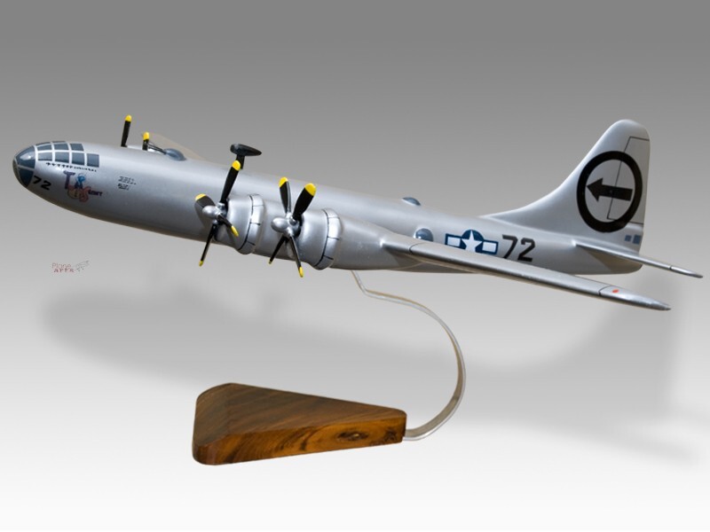 Boeing B-29 Silverplate Superfortress Top Secret USAF Handcrafted Display Model Boeing B-29 Silverplate Superfortress Top Secret USAF Handcrafted Display Model