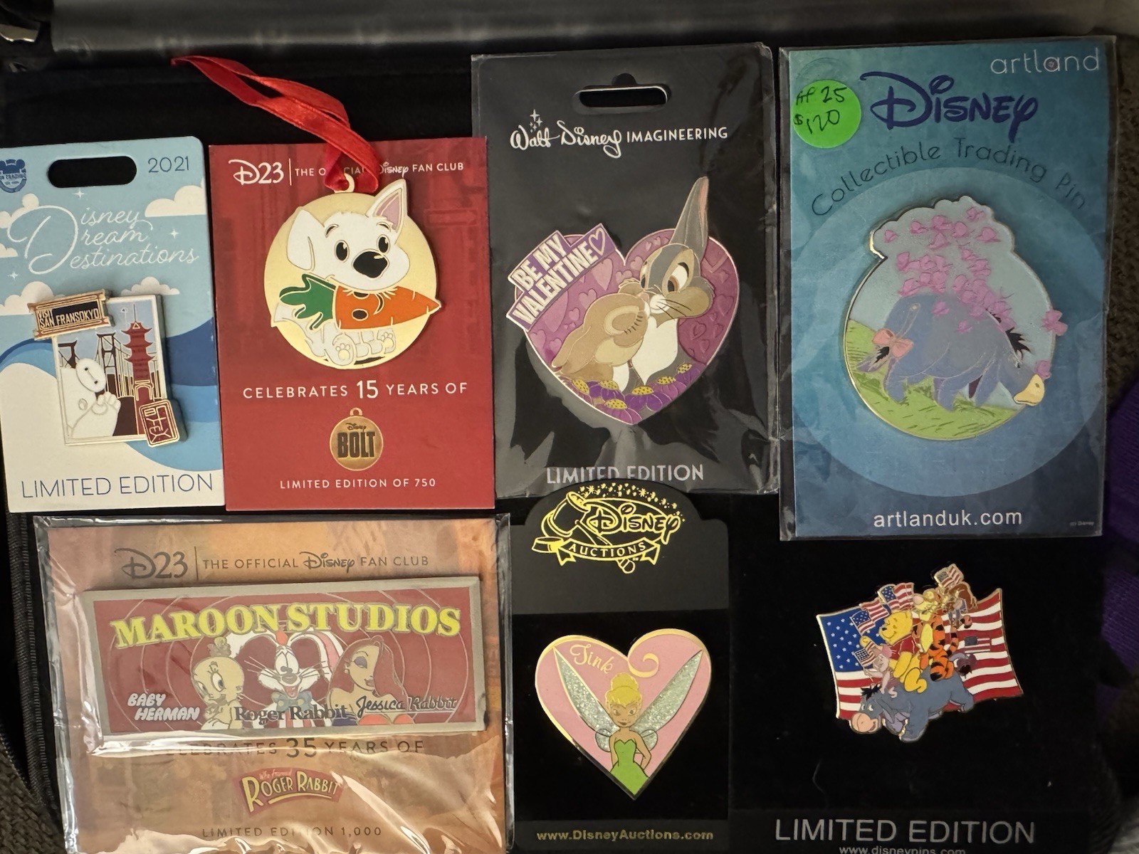 Huge Authentic Disney Pin Lot 180+ Pins Rare LE AP Pins with pinfolio included Huge Authentic Disney Pin Lot 180+ Pins Rare LE AP Pins with pinfolio included