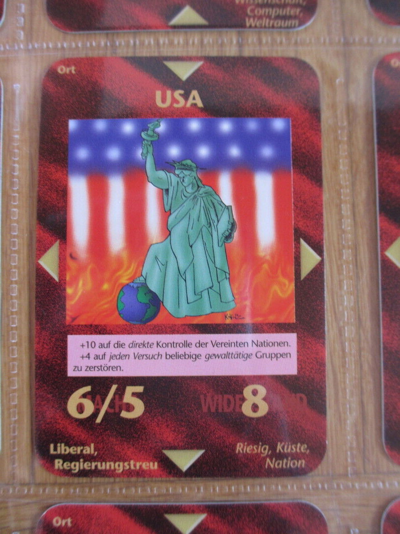 Illuminati New World Order Complete German 409 card set Limited INWO tcg ccg