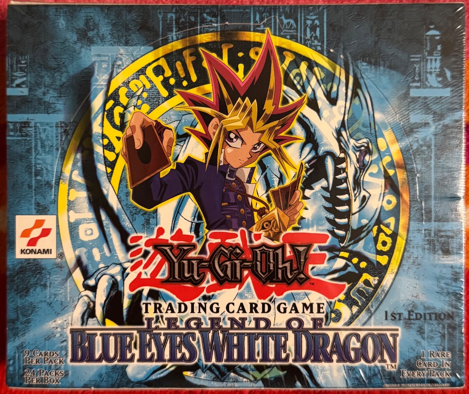 Yu-Gi-Oh - Legend of Blue Eyes White Dragon LOB - 1st Edition USA Booster Box Yu-Gi-Oh - Legend of Blue Eyes White Dragon LOB - 1st Edition USA Booster Box