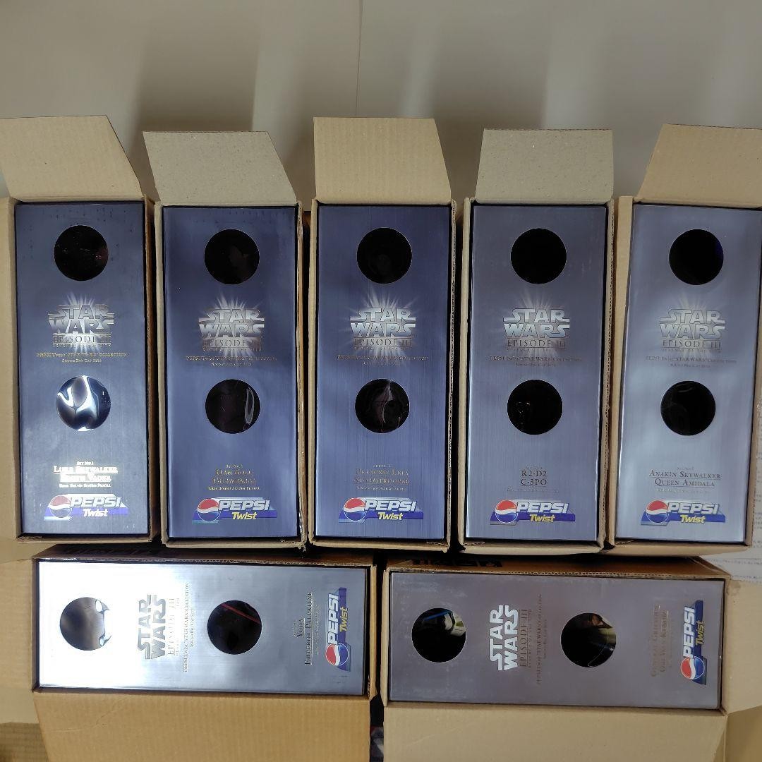 Pepsi Star Wars Sound Big Caps 7 Box 2 Records #2998f9 Pepsi Star Wars Sound Big Caps 7 Box 2 Records #2998f9