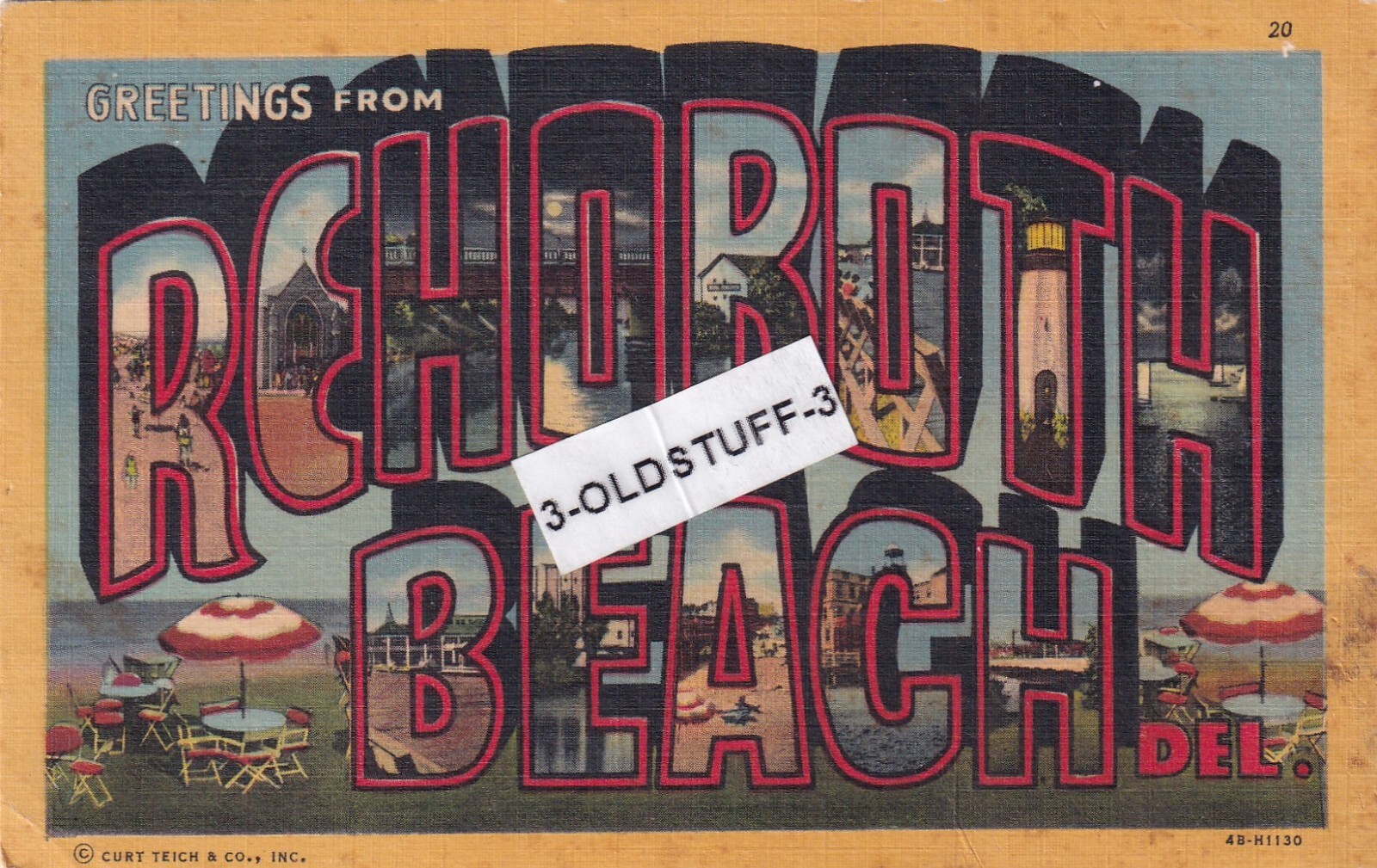 DELAWARE REHOBOTH BEACH 1960 GAY POSTCARD PINK PONY CLUB JIM BOOTH TED TO TED