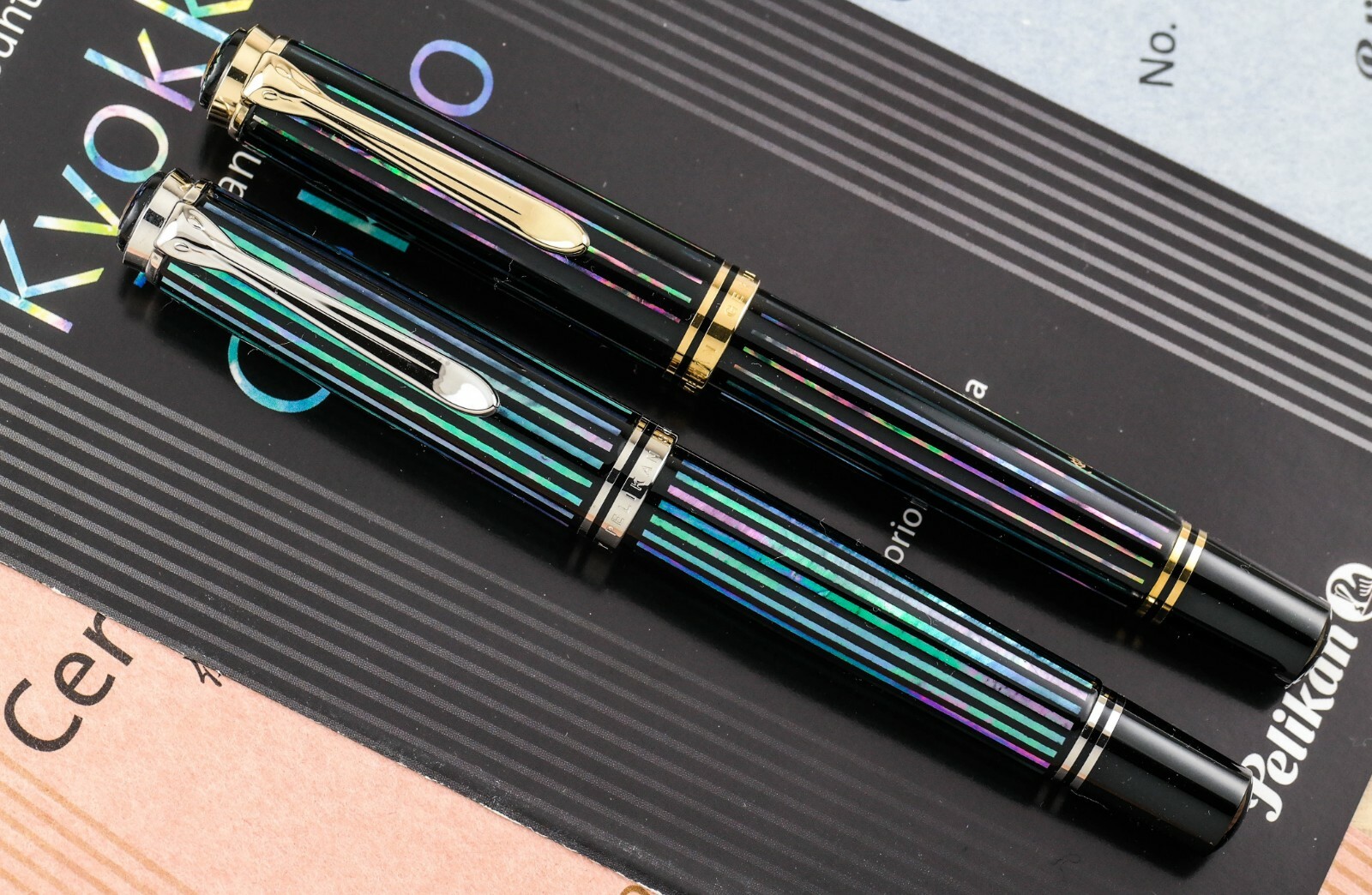 Pelikan Maki-e Kyokko and Gekko (Sunlight & Moonlight) L.E. Set - EXTREMELY RARE Pelikan Maki-e Kyokko and Gekko (Sunlight & Moonlight) L.E. Set - EXTREMELY RARE