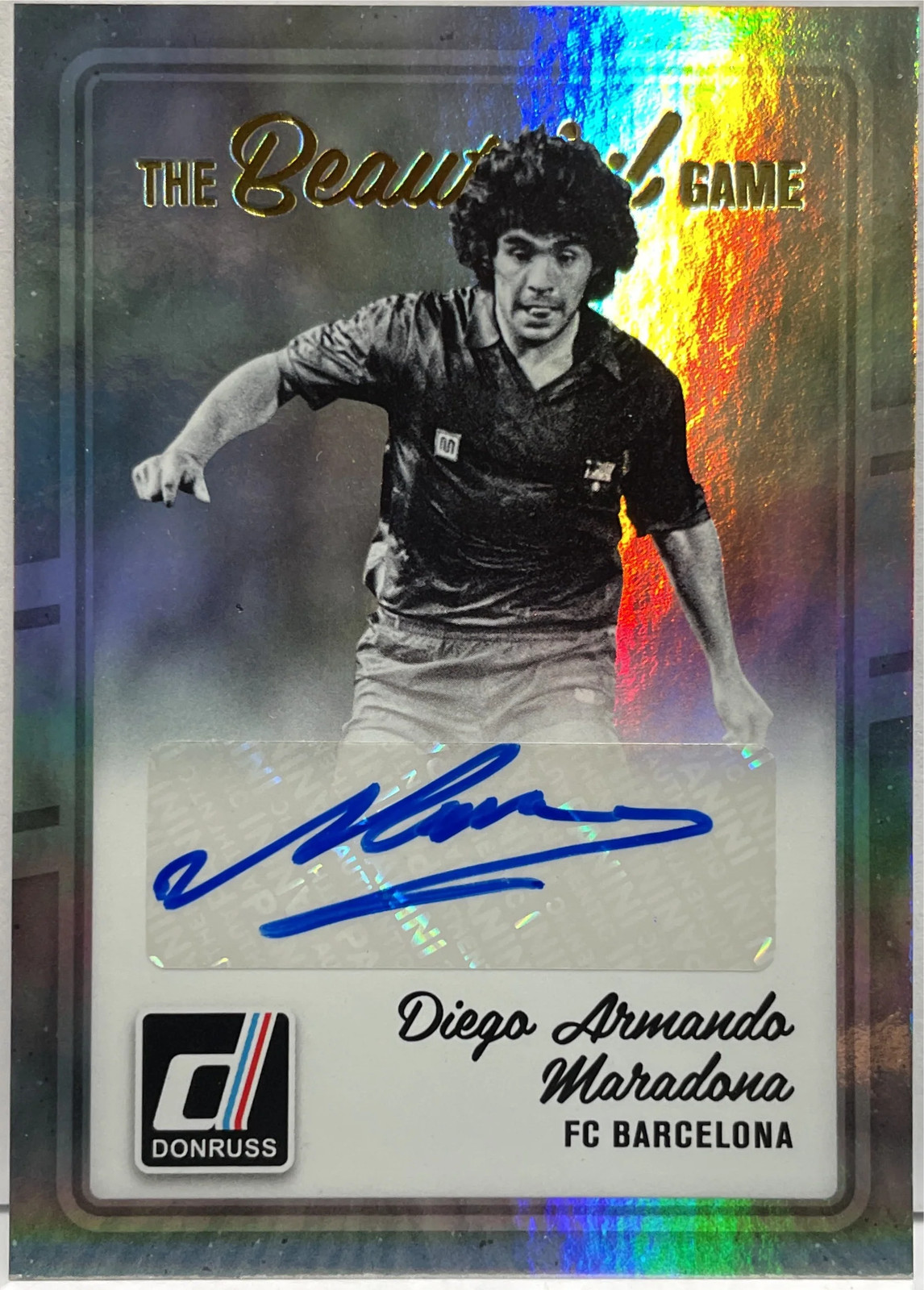 Diego Armando Maradona Autograph The Beautiful Game Panini Donruss FIFA 2016/17 Diego Armando Maradona Autograph The Beautiful Game Panini Donruss FIFA 2016/17
