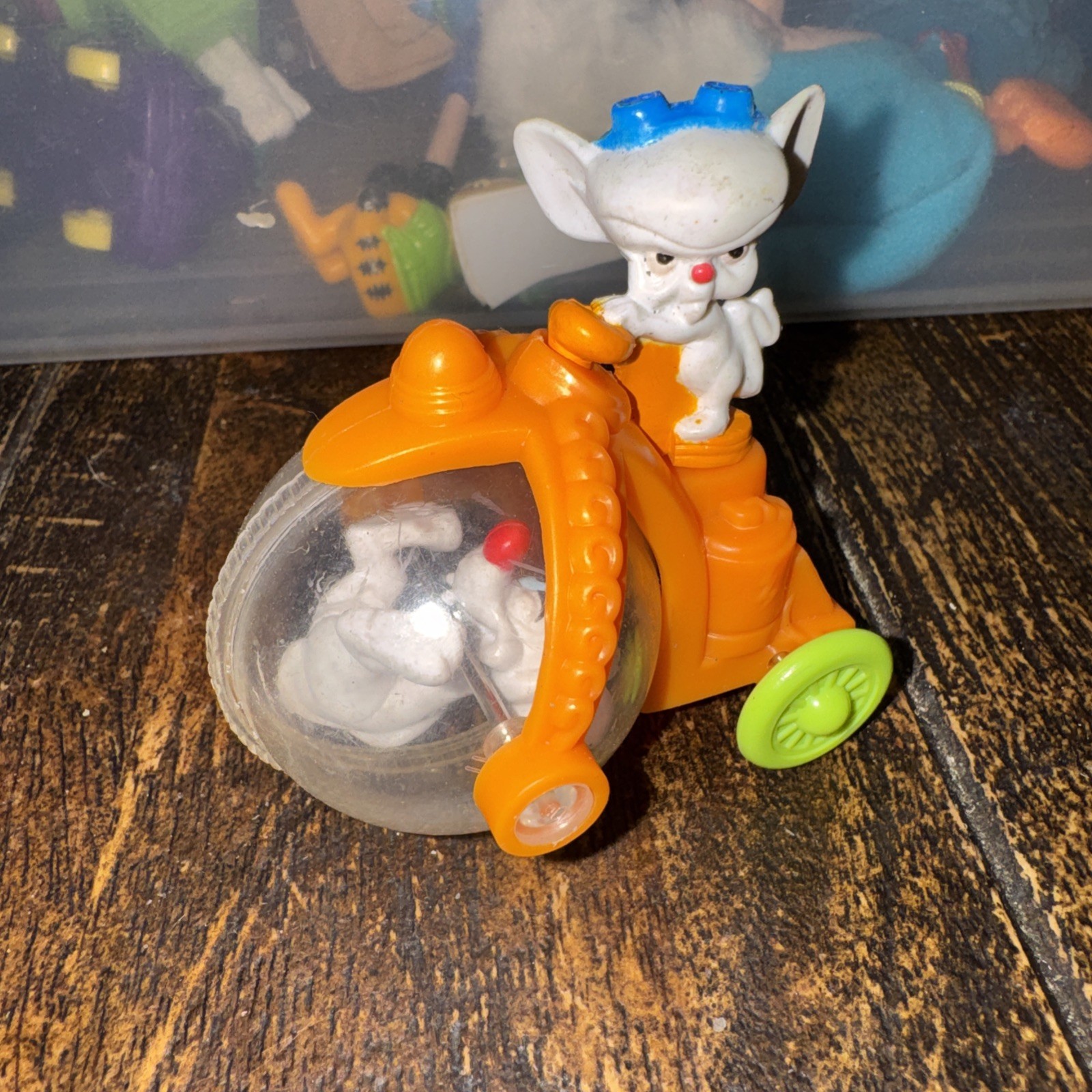 Pinky & The Brain Warner Bros Figurine Vintage Toy 1993 Donate To A Good Family Pinky & The Brain Warner Bros Figurine Vintage Toy 1993 Donate To A Good Family