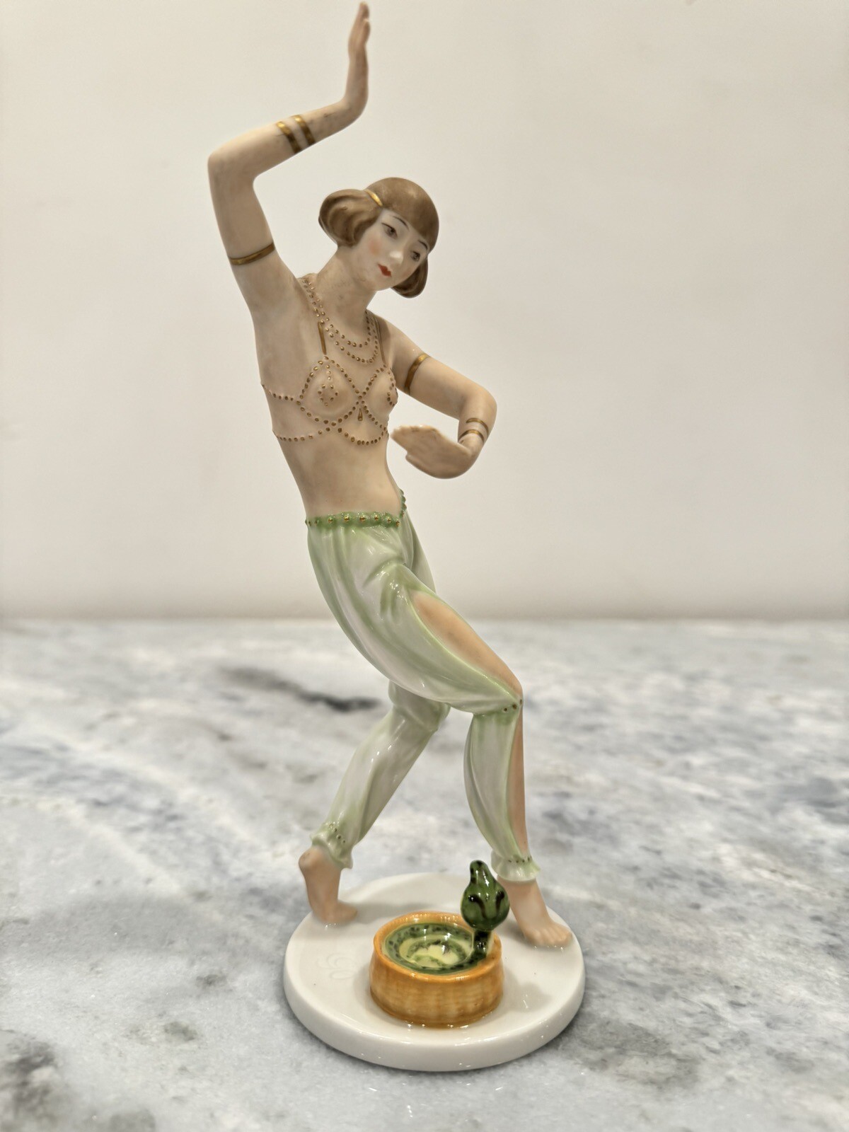ROSENTHAL - Gustav Oppel - 'Salambo' - Art Deco Porcelain Figure - Circa 1930's ROSENTHAL - Gustav Oppel - 'Salambo' - Art Deco Porcelain Figure - Circa 1930's