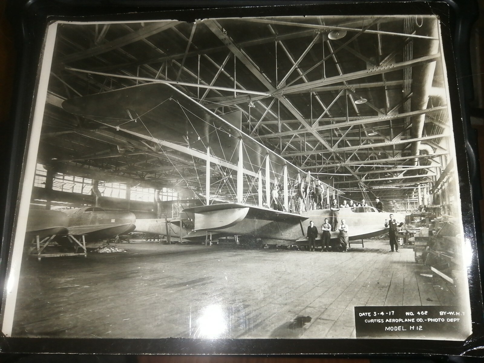 GLENN CURTISS 1917 AEROPLANE FACTORY BUFFALO AVIATION WWI PLANE PHOTO WRIGHT OLD GLENN CURTISS 1917 AEROPLANE FACTORY BUFFALO AVIATION WWI PLANE PHOTO WRIGHT OLD