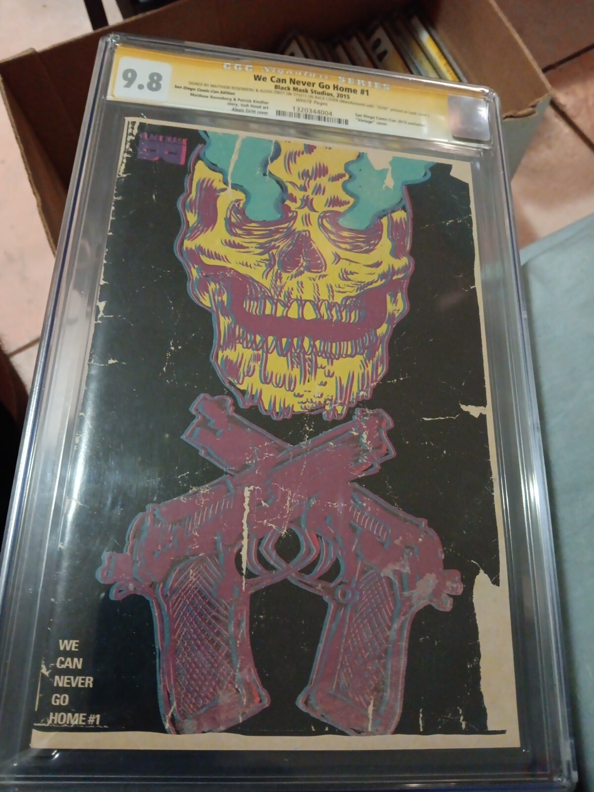 We Can Never Go Home #1 4/50 Only 3 Made With Super Rare Signed 2 Auto We Can Never Go Home #1 4/50 Only 3 Made With Super Rare Signed 2 Auto
