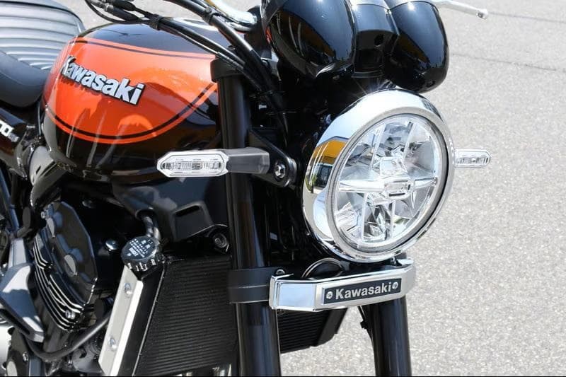 Kawasaki Z900RS Stem Emblem & Mount Set PMC 189-1025 New OEM Compatible '18-'25 Kawasaki Z900RS Stem Emblem & Mount Set PMC 189-1025 New OEM Compatible '18-'25