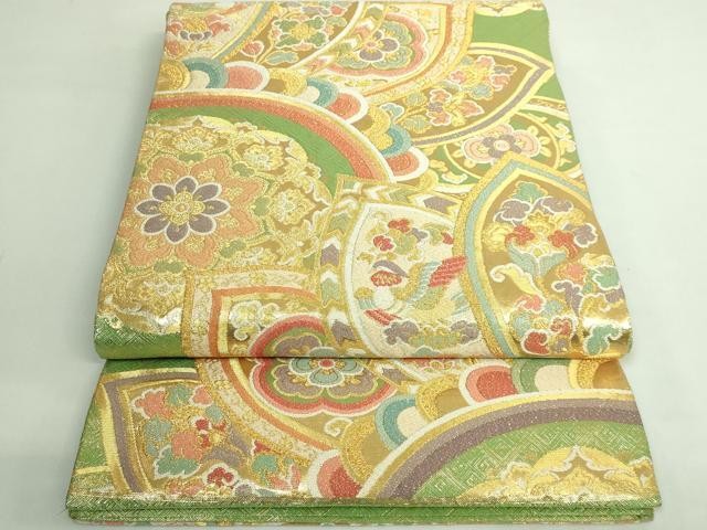 Heiwaya Nishijin Kimono Textile 444cm Unused Silk Traditional Fabric