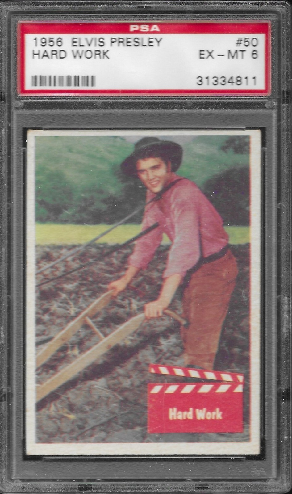 1956 Topps Elvis Presley #50 1956 Topps Elvis Presley #50