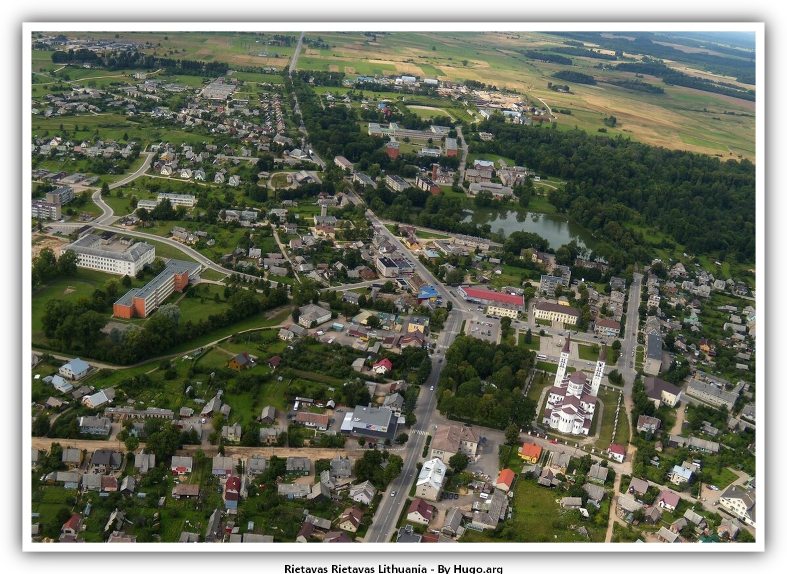 Rietavas Rietavas Lithuania Postcard Rietavas Rietavas Lithuania Postcard