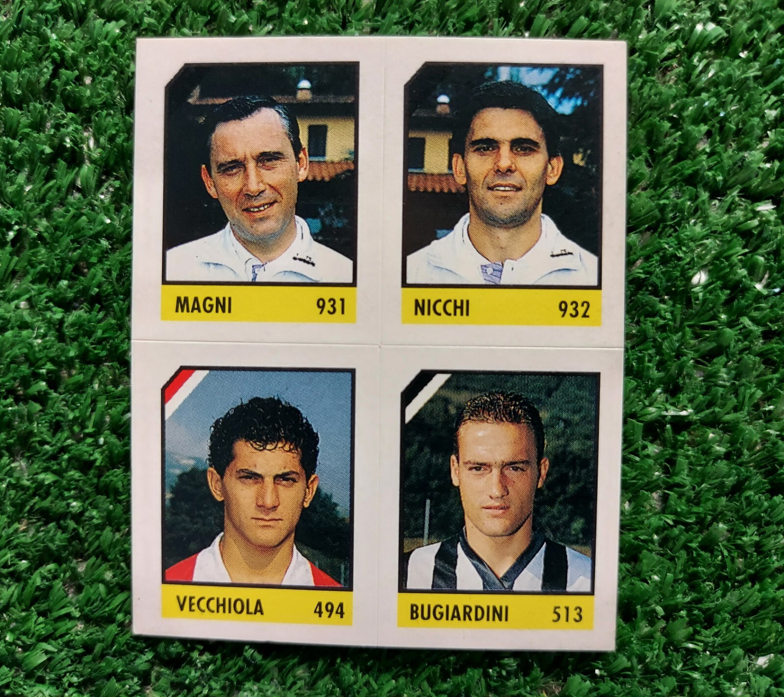 FIGURE FOOTBALL QUIZ VALLARDI 1990/91 158 MAGNIFICENT NICCHI VECCHIOLA 1991 ⚽️