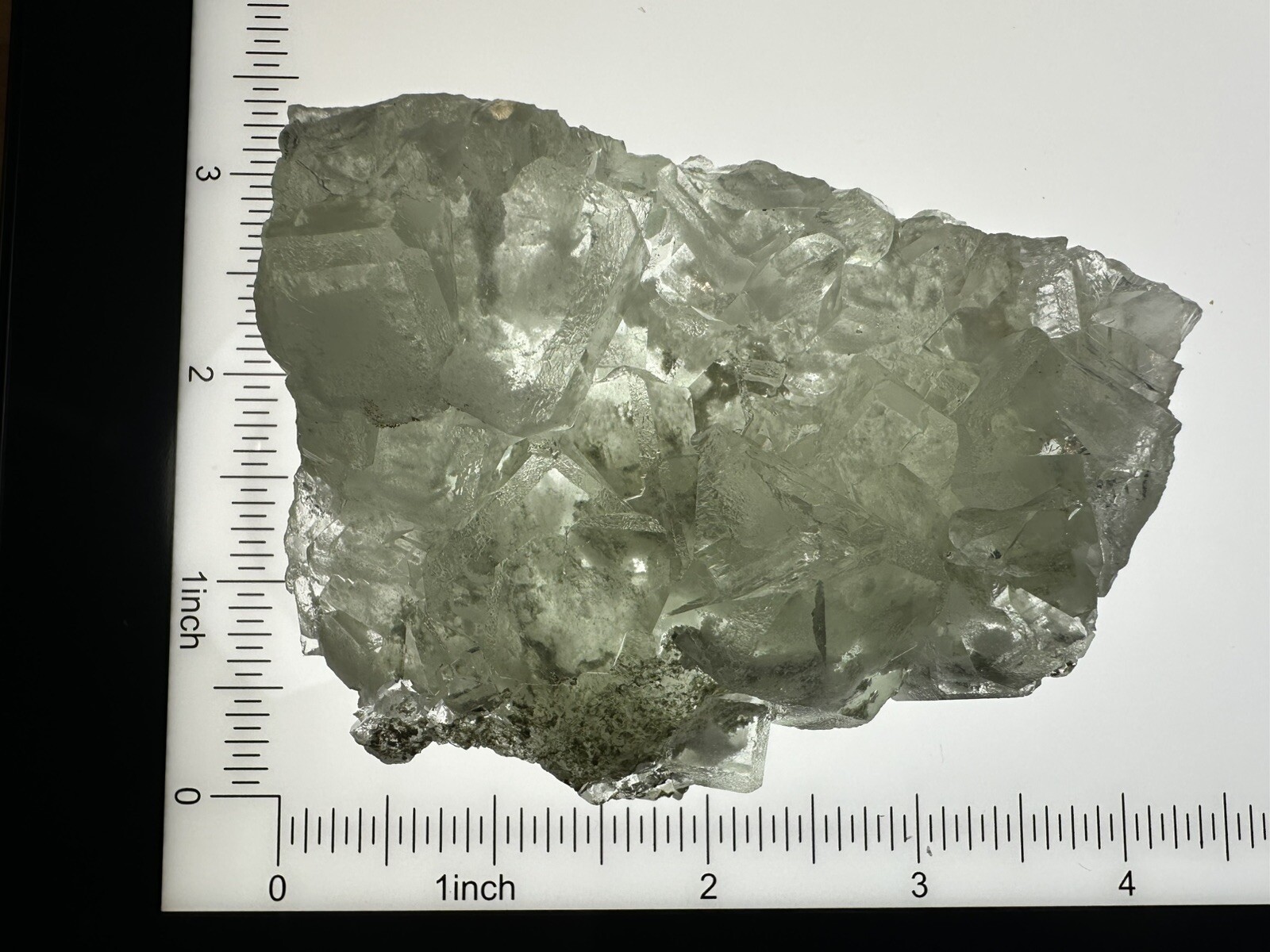 Yaogangxian \'YGX\' Fluorite - Clear Light Green Cluster w/Hardly Any Matrix Yaogangxian \'YGX\' Fluorite - Clear Light Green Cluster w/Hardly Any Matrix