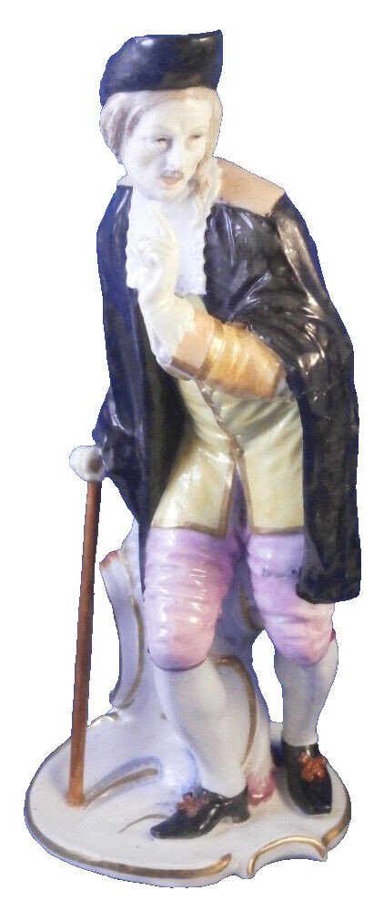 18thC Nymphenburg Porcelain Commedia dell'Arte Figurine Figure Porzellan Figur