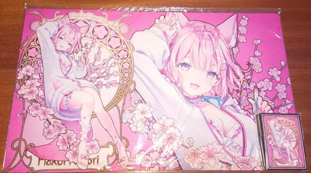 Hololive Hakuikoyori sleeve play mat set #b92ece Hololive Hakuikoyori sleeve play mat set #b92ece