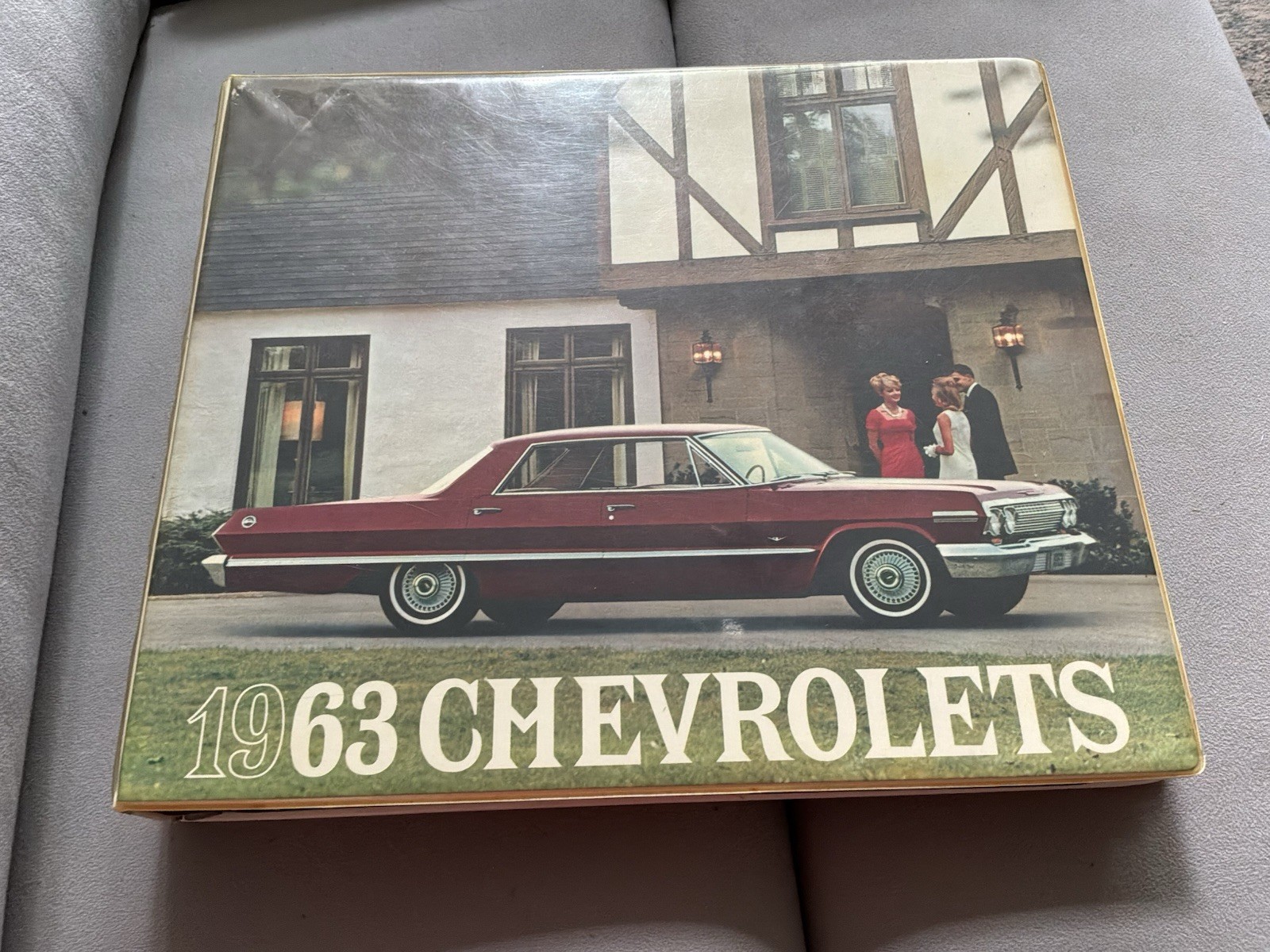 Nice Original 1963 Chevrolet Dealership Showroom Color & Upholstery Album Nice Original 1963 Chevrolet Dealership Showroom Color & Upholstery Album