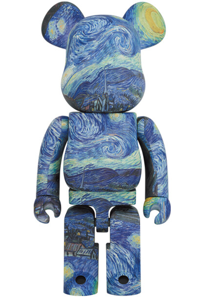MEDICOM TOY Vincent van Gogh The Starry Night BE@RBRICK 1000% bearbrick