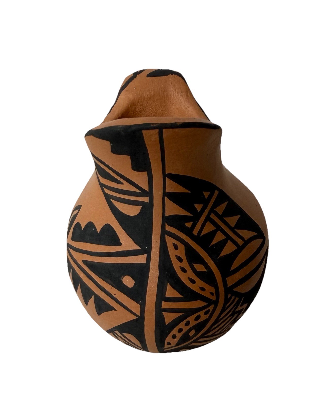 REYES MADALENA Jemez Pueblo Mini Pitcher Native American VTG 3”L REYES MADALENA Jemez Pueblo Mini Pitcher Native American VTG 3”L