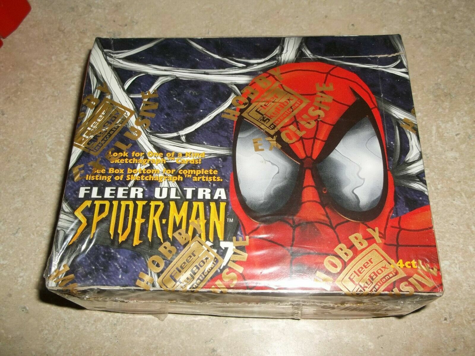  1997 SPIDERMAN ULTRA FLEER FACTORY SEALED BOX SUPER RARE 