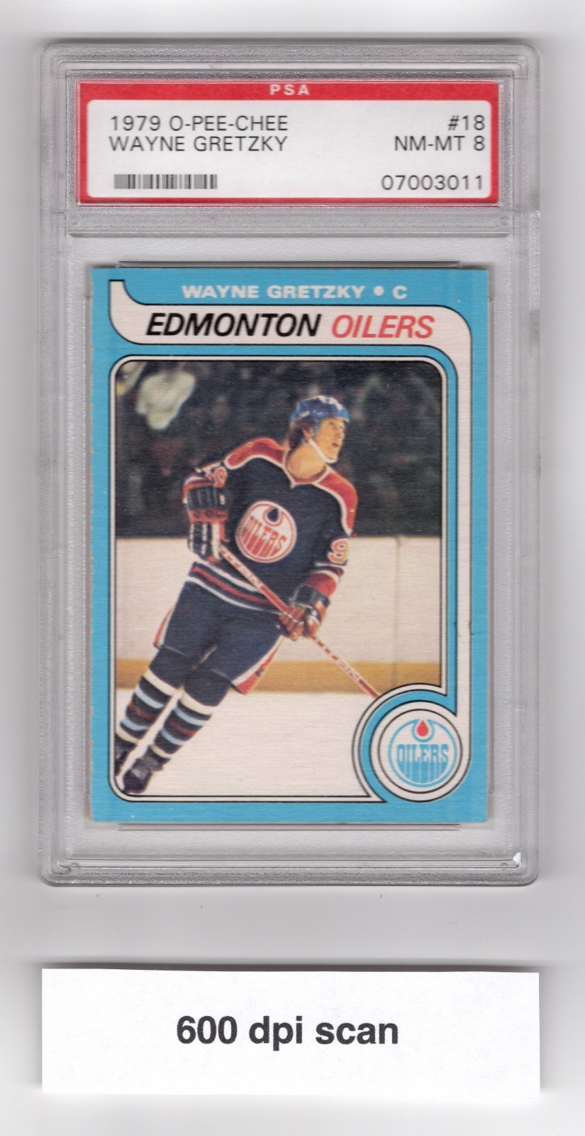 PSA 8 WAYNE GRETZKY 1979 O-Pee-Chee Card NICELY CENTERED O.P.C. ROOKIE CARD