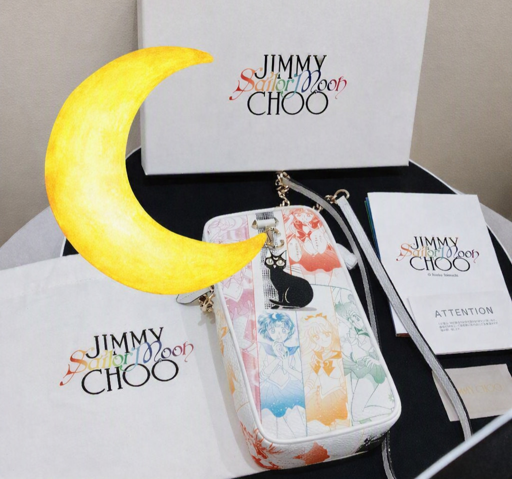 JIMMY CHOO x SAILOR MOON Sailor Guardians Varenne Phone Case Rainbow UNUSED JIMMY CHOO x SAILOR MOON Sailor Guardians Varenne Phone Case Rainbow UNUSED