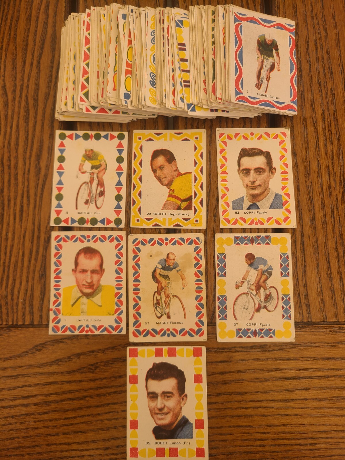 1953 VAV Cycling COMPLETE SET 100% ORIGINAL Figures 1-100 GORGEOUS NEW