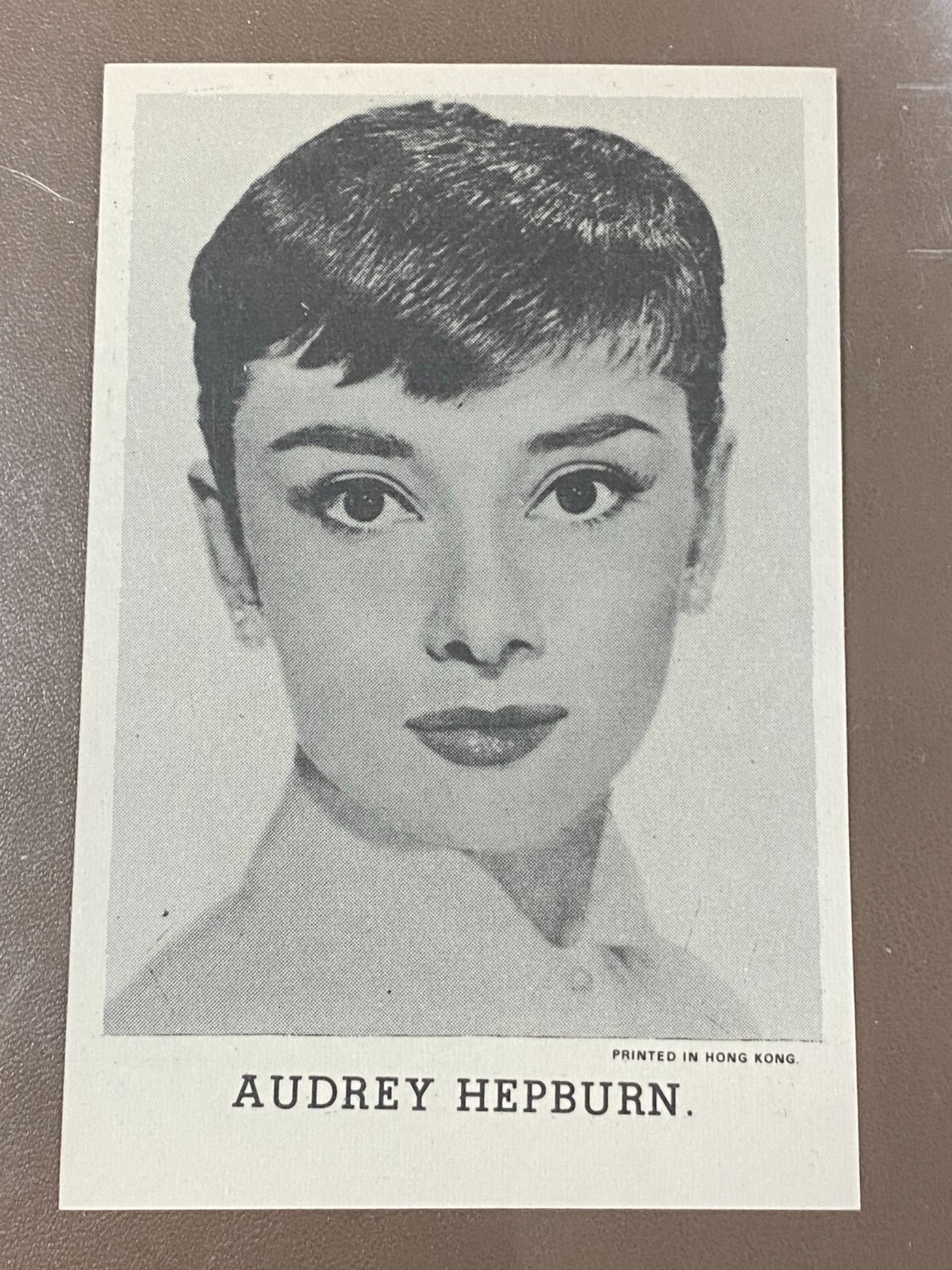 Vintage Audrey Hepburn Ricky Nelson Photo Print 1950s Hong Kong Rare Vintage Audrey Hepburn Ricky Nelson Photo Print 1950s Hong Kong Rare
