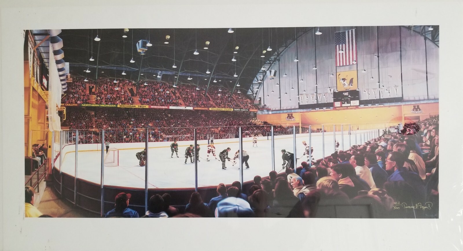 Mariucci Terrence Fogarty print Minnesota Golden Gophers vs North Dakota NHL Mariucci Terrence Fogarty print Minnesota Golden Gophers vs North Dakota NHL