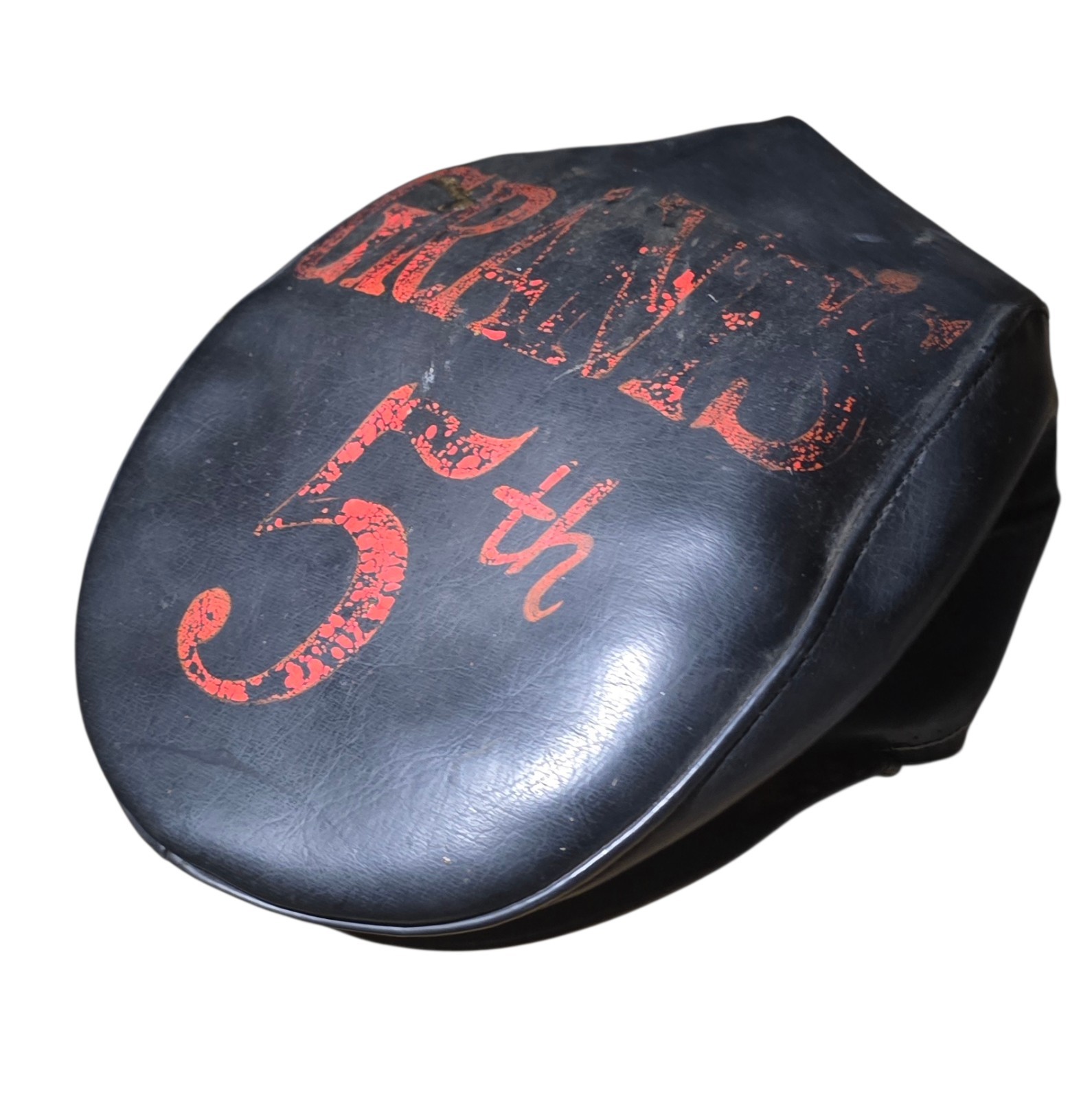 HOT ROD CAR CLUB GREASER VINTAGE HAT CHICAGOLAND FRANK'S 5th COOK COUNTY IL 