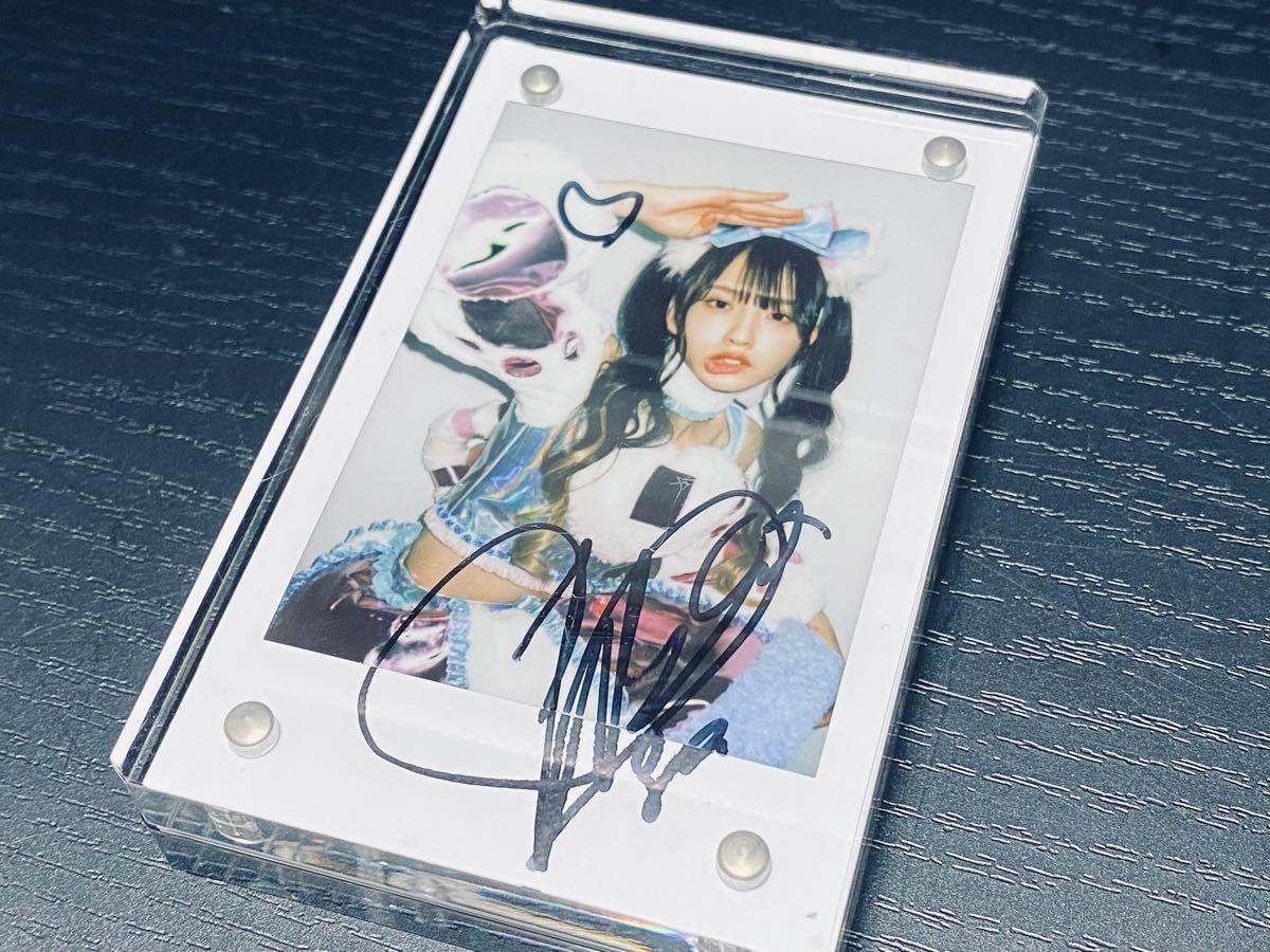 Ruka Mishina Autographed Cheki Wa-Suta Mirival Dance Ruka Mishina Autographed Cheki Wa-Suta Mirival Dance