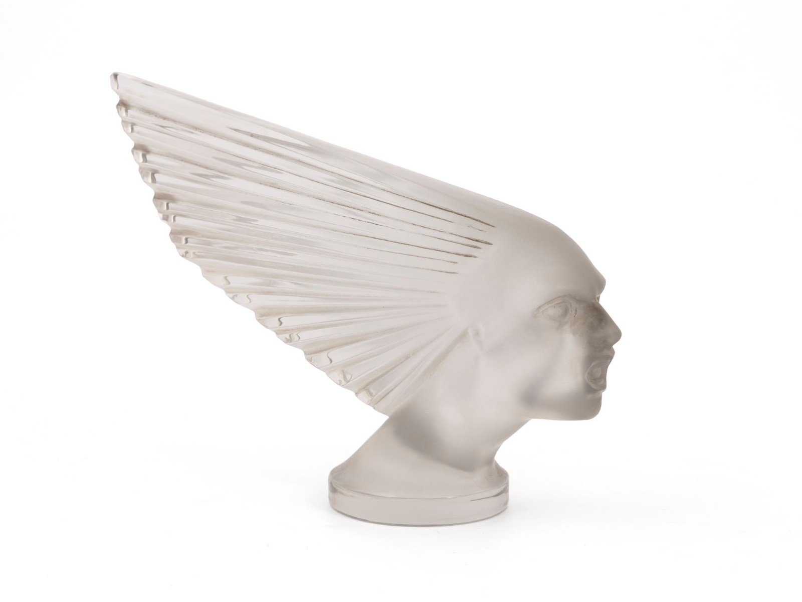 Original Art Deco René Lalique Victoire No. 1147 Car Mascot C. 1928 Original Art Deco René Lalique Victoire No. 1147 Car Mascot C. 1928