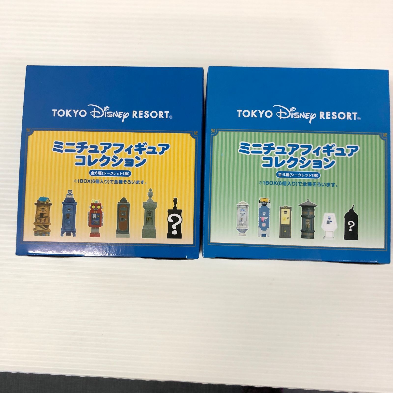 Tokyo Disney TDR Resort Miniature Collection BO2 Set Unopened, Damaged Packaging Tokyo Disney TDR Resort Miniature Collection BO2 Set Unopened, Damaged Packaging