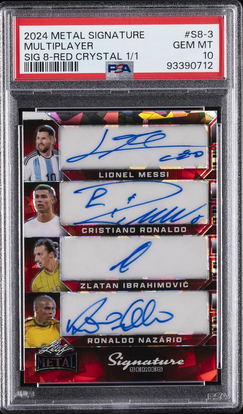 ALEJANDRO GARNACHO/CRISTIANO RONALDO/ENDRICK/ERLING HAALAND/LIONEL MES... PSA 10 ALEJANDRO GARNACHO/CRISTIANO RONALDO/ENDRICK/ERLING HAALAND/LIONEL MES... PSA 10