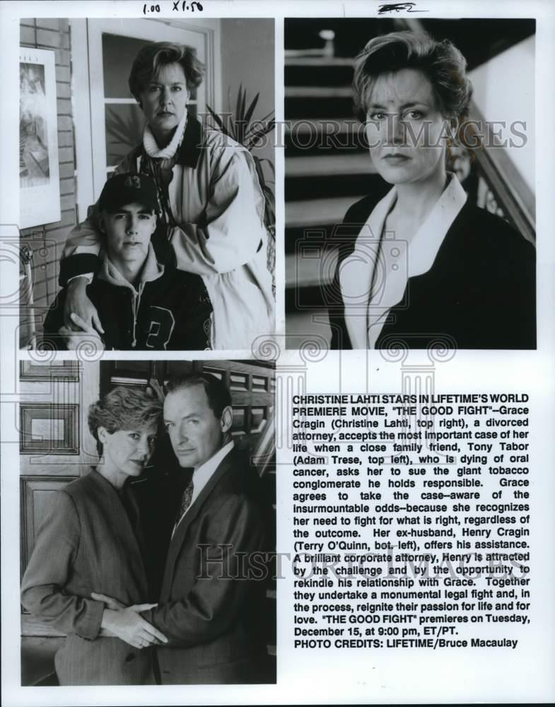 Press Photo Christine Lahti, Adam Trese, Terry O'Quinn star in Press Photo Christine Lahti, Adam Trese, Terry O'Quinn star in