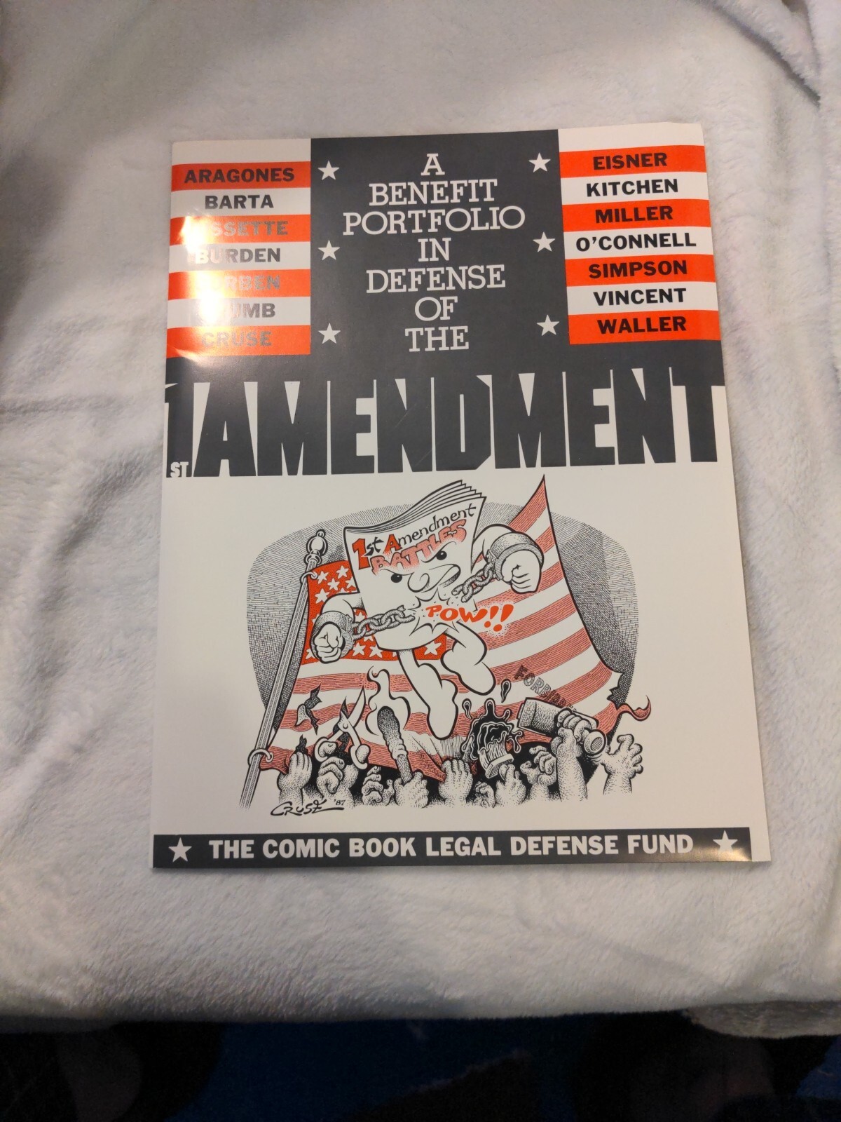 Rare Portfolio In Defense Of The 1st Amendment 186/1500 (only 250 signed copies) Rare Portfolio In Defense Of The 1st Amendment 186/1500 (only 250 signed copies)