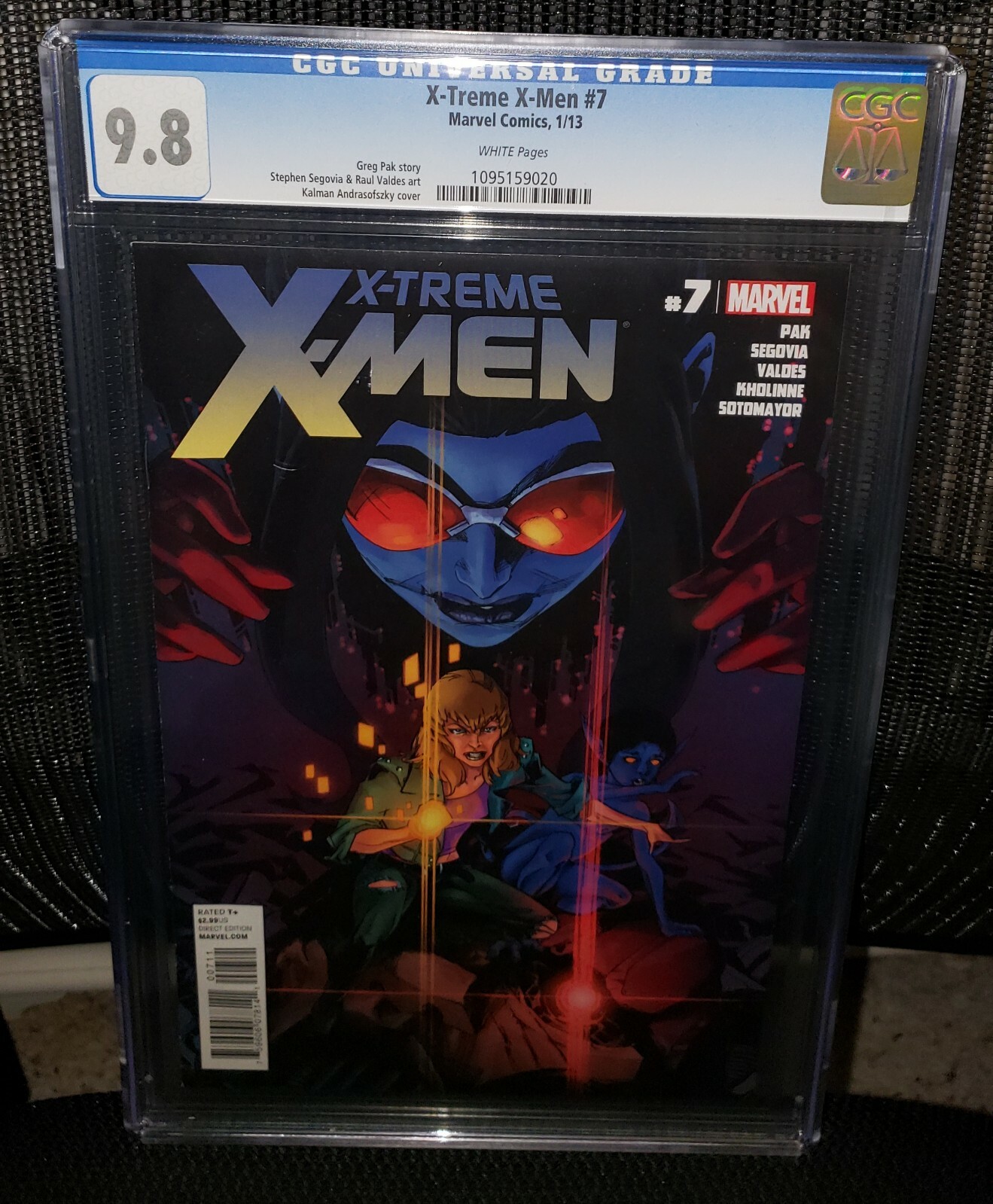 X-Treme X-Men #7 2013 CGC 9.8 Hercules Eternals Movie First Gay MCU Character