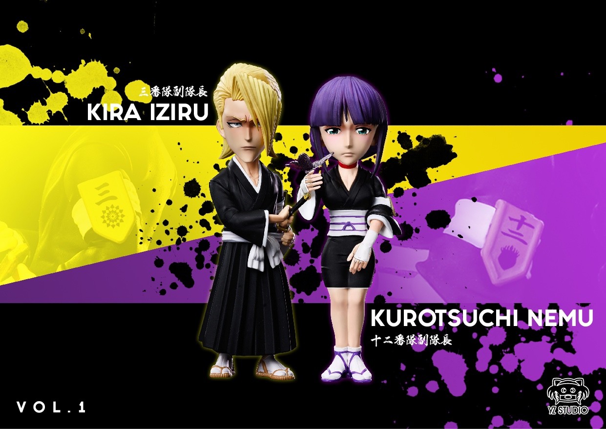 YZ Studio Bleach Kira Iziru Resin Model Kurotsuchi Nemu Statue in stock Anime YZ Studio Bleach Kira Iziru Resin Model Kurotsuchi Nemu Statue in stock Anime